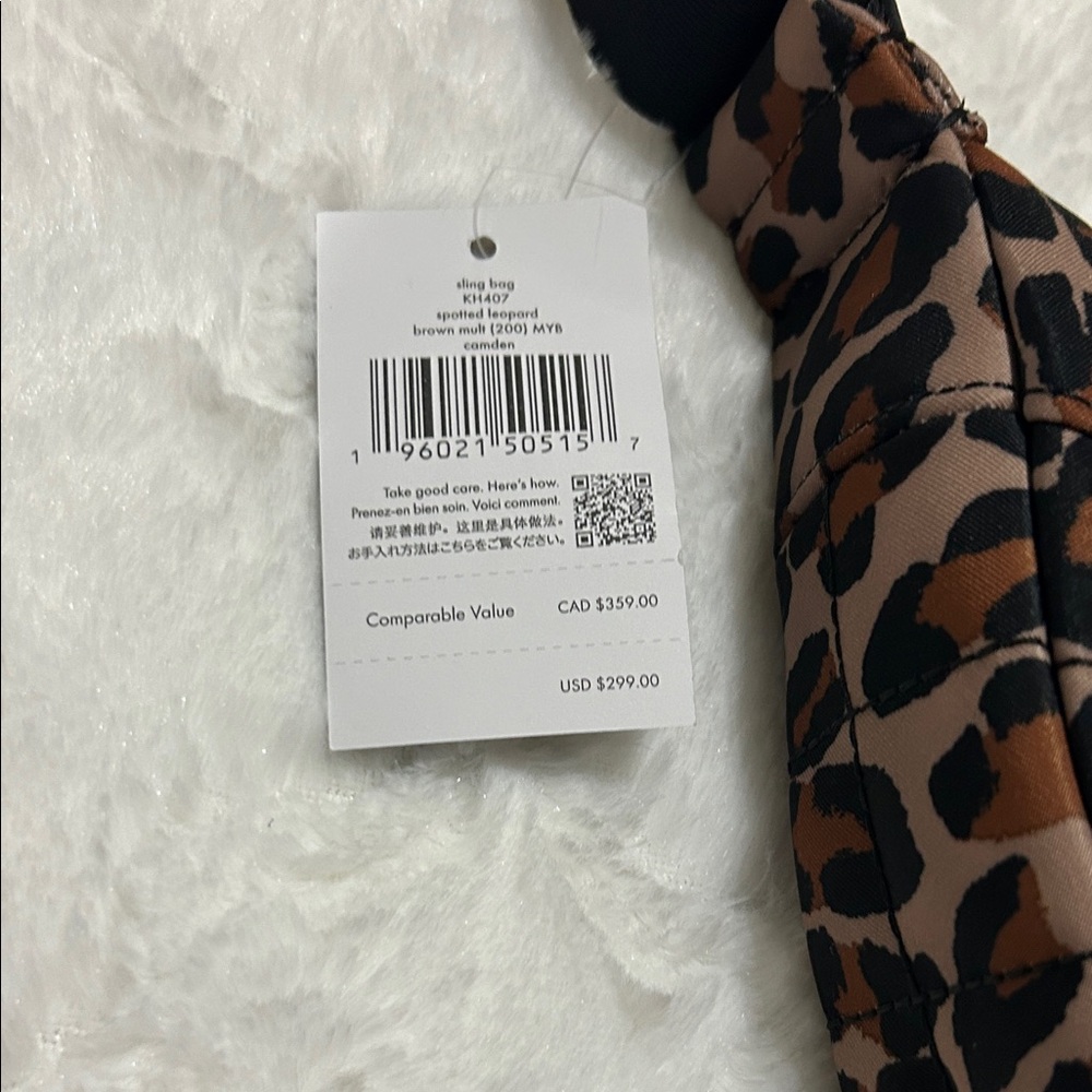 Kate Spade Brown Leopard Crossbody Bag - Picture 5 of 5